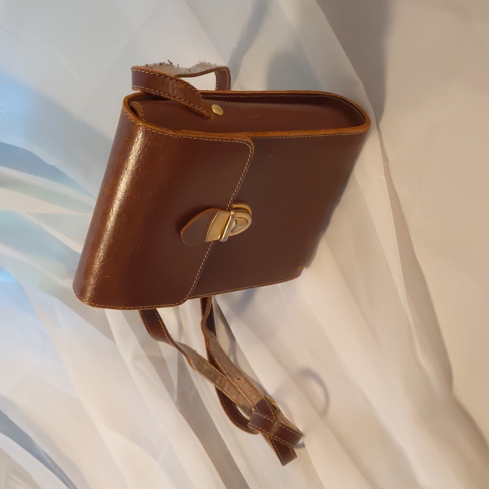 Vintage Italian Leather Shoulder Bag